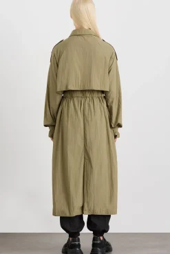 Longline Belted Trench 703