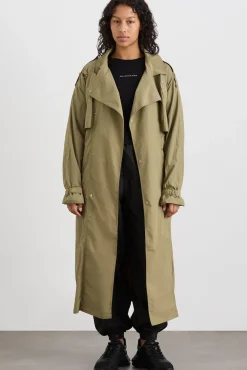 Longline Belted Trench 703