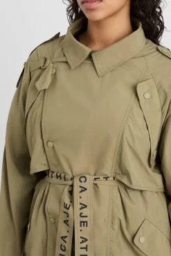 Longline Belted Trench 703