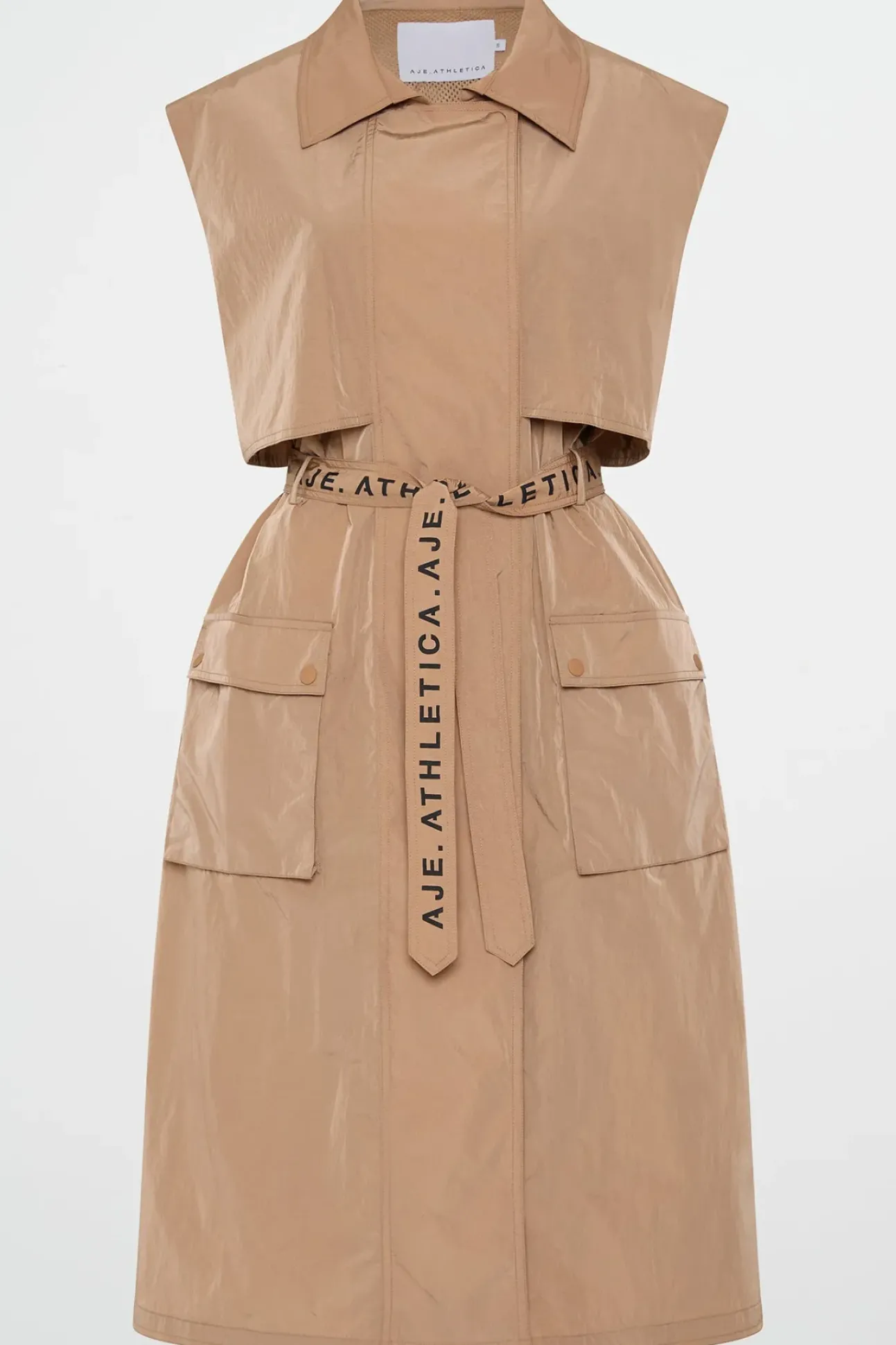 Longline Belted Vest 703