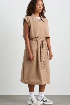 Longline Belted Vest 703