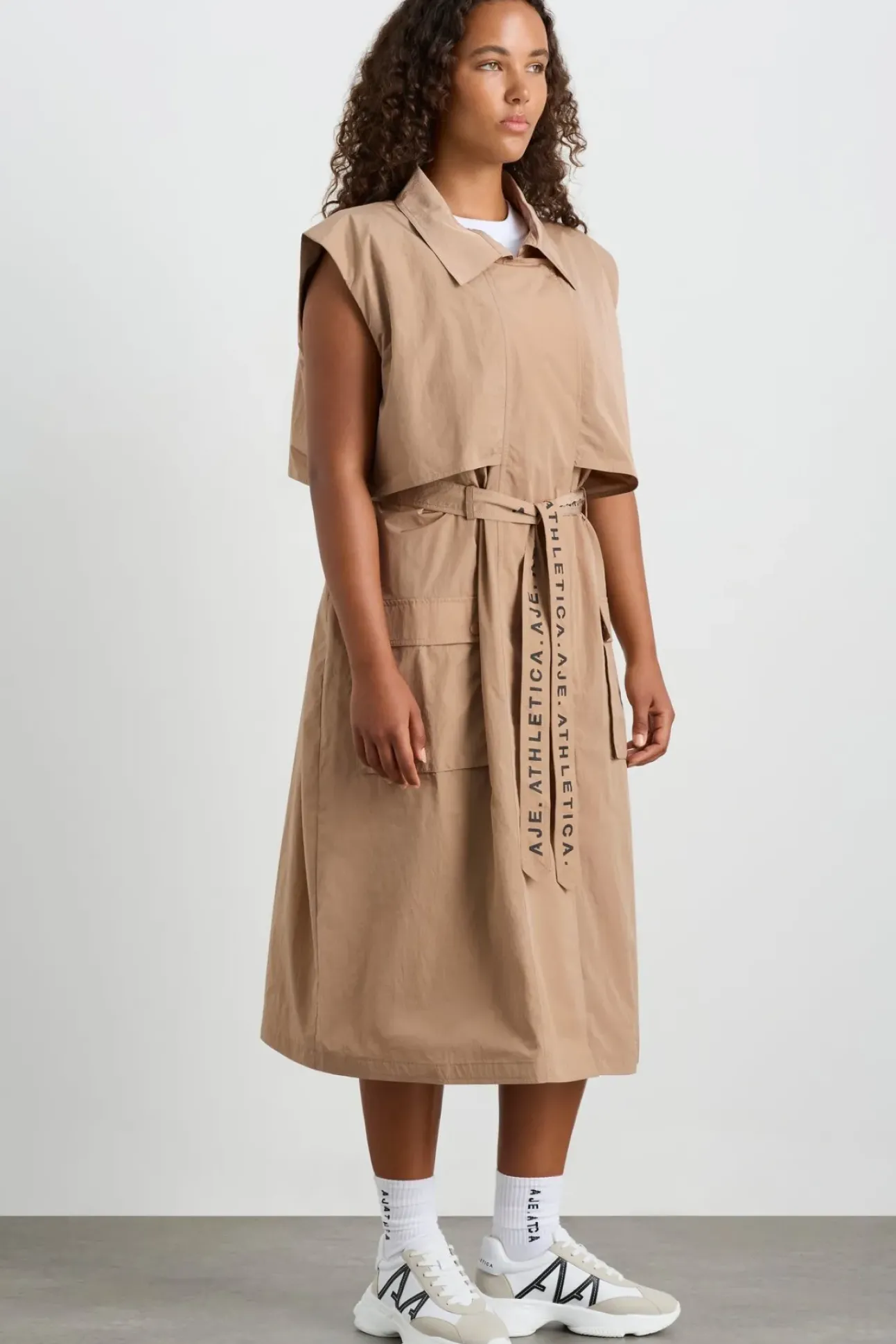 Longline Belted Vest 703