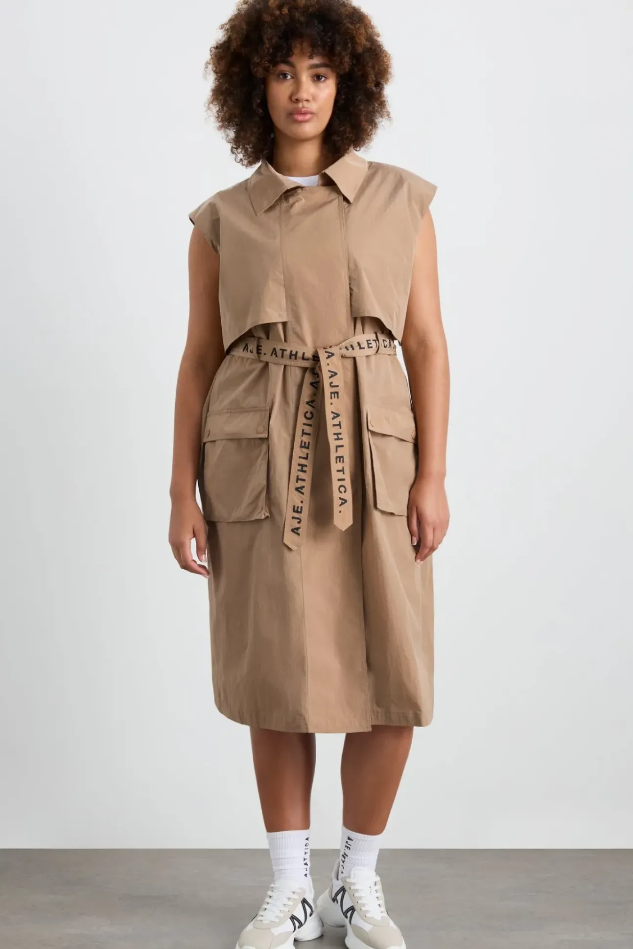 Longline Belted Vest 703