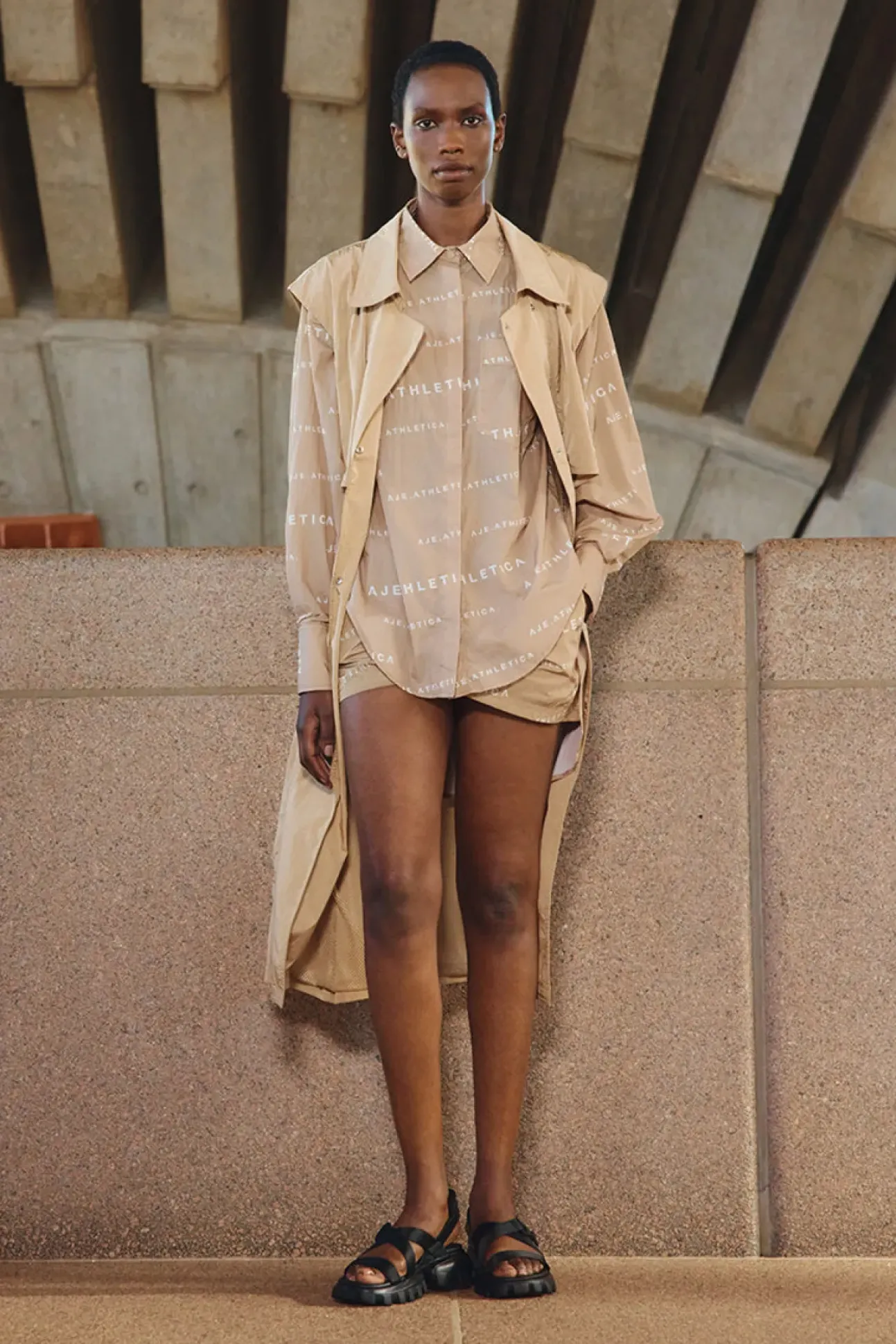 Longline Belted Vest 703