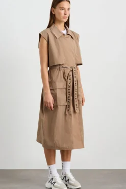 Longline Belted Vest 703