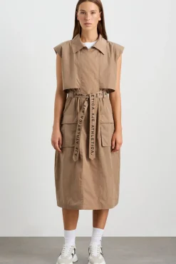 Longline Belted Vest 703