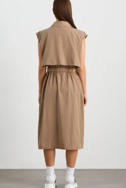 Longline Belted Vest 703