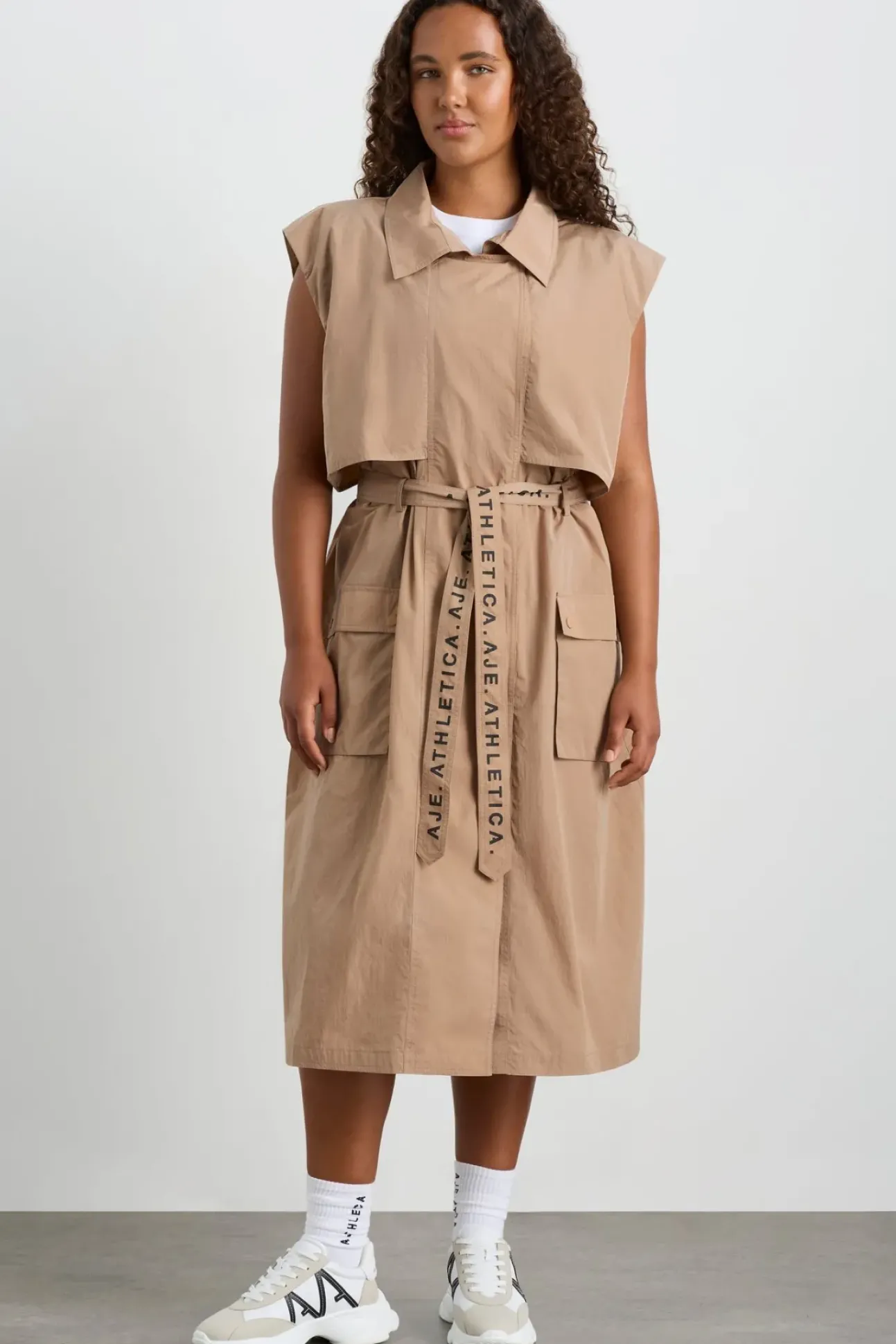 Longline Belted Vest 703