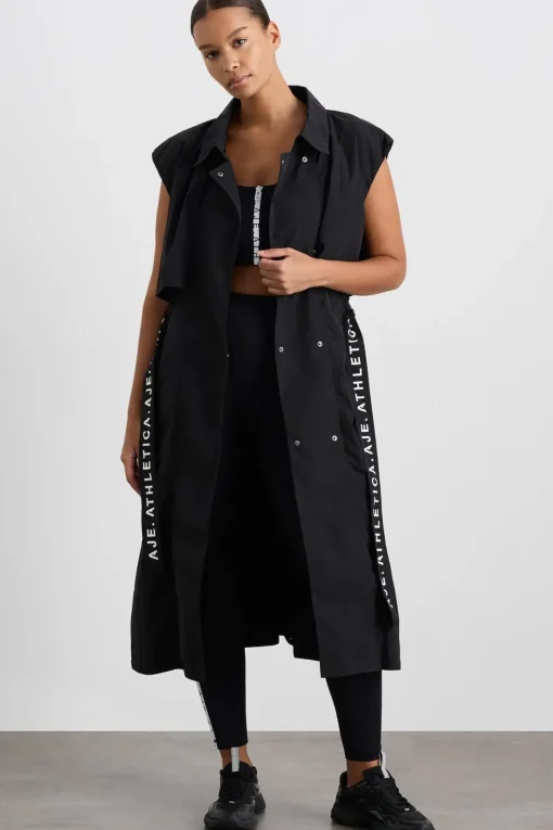 Longline Belted Vest 703