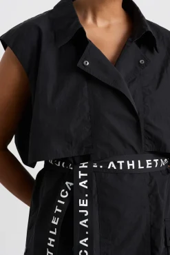 Longline Belted Vest 703