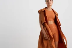 Longline Belted Vest 703