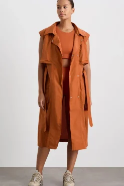 Longline Belted Vest 703