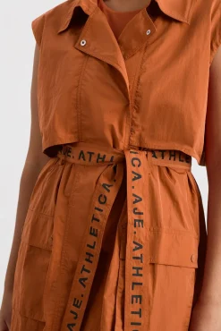 Longline Belted Vest 703