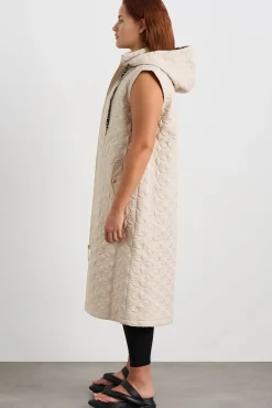 Longline Sleeveless Jacket 703