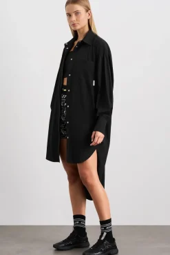 Longline Windbreaker Shirt 438