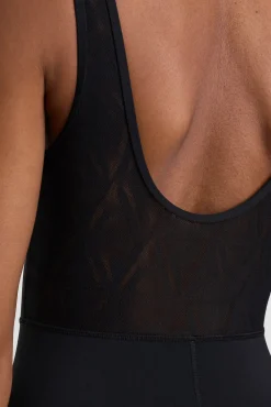 Mesh Back Bike Catsuit 807