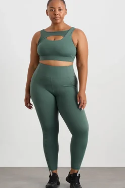 Mesh Keyhole Front Bra 371