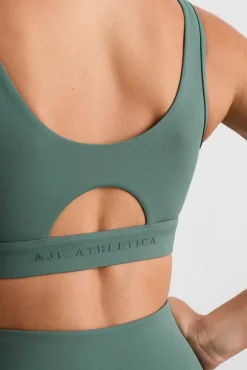 Mesh Keyhole Front Bra 371