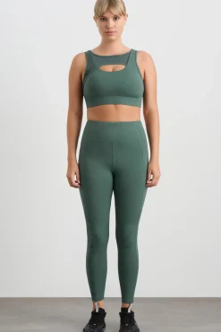 Mesh Keyhole Front Bra 371