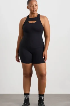 Mesh Keyhole Tank 154