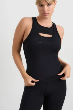 Mesh Keyhole Tank 154