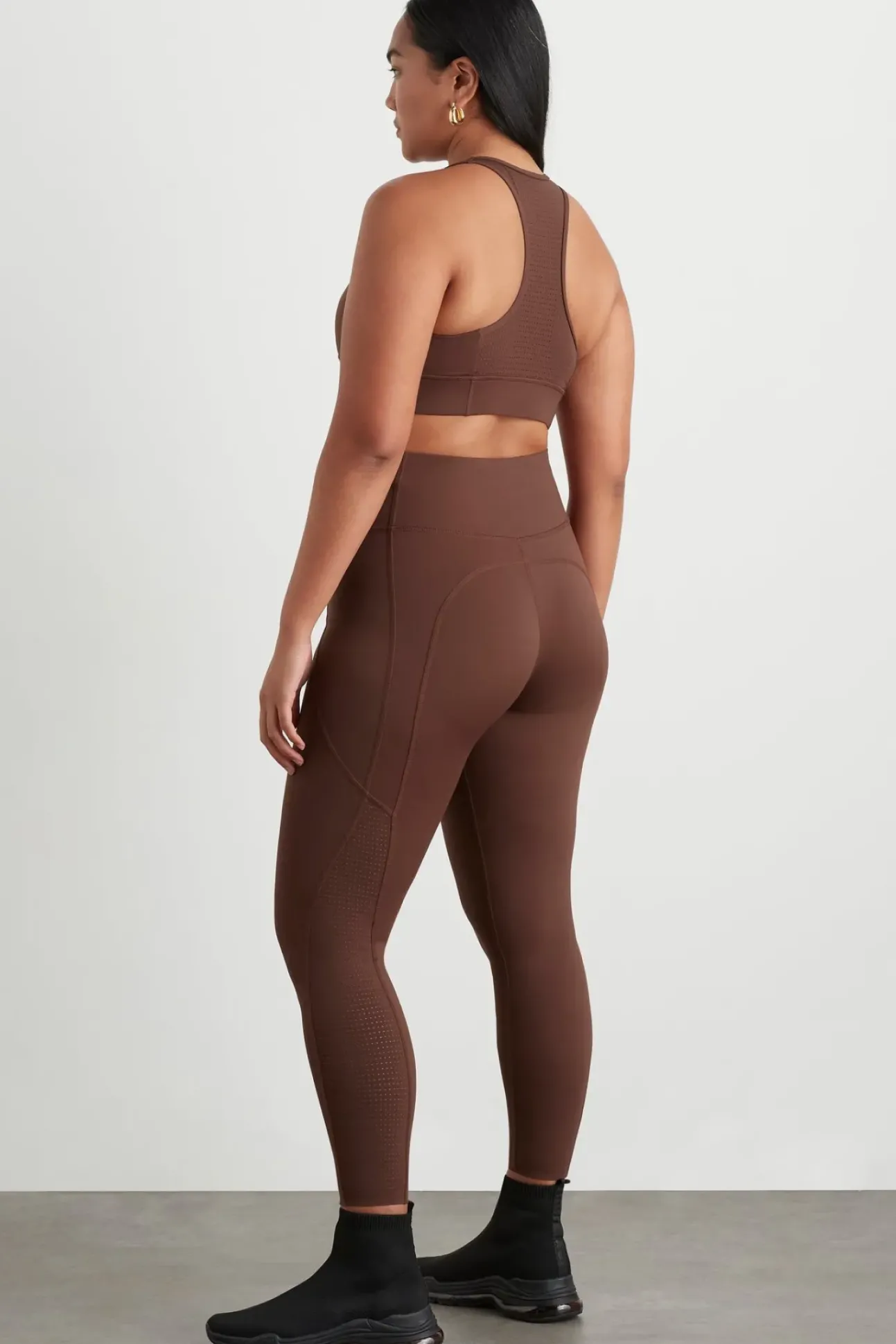 Mesh Racer Back Sports Bra 338