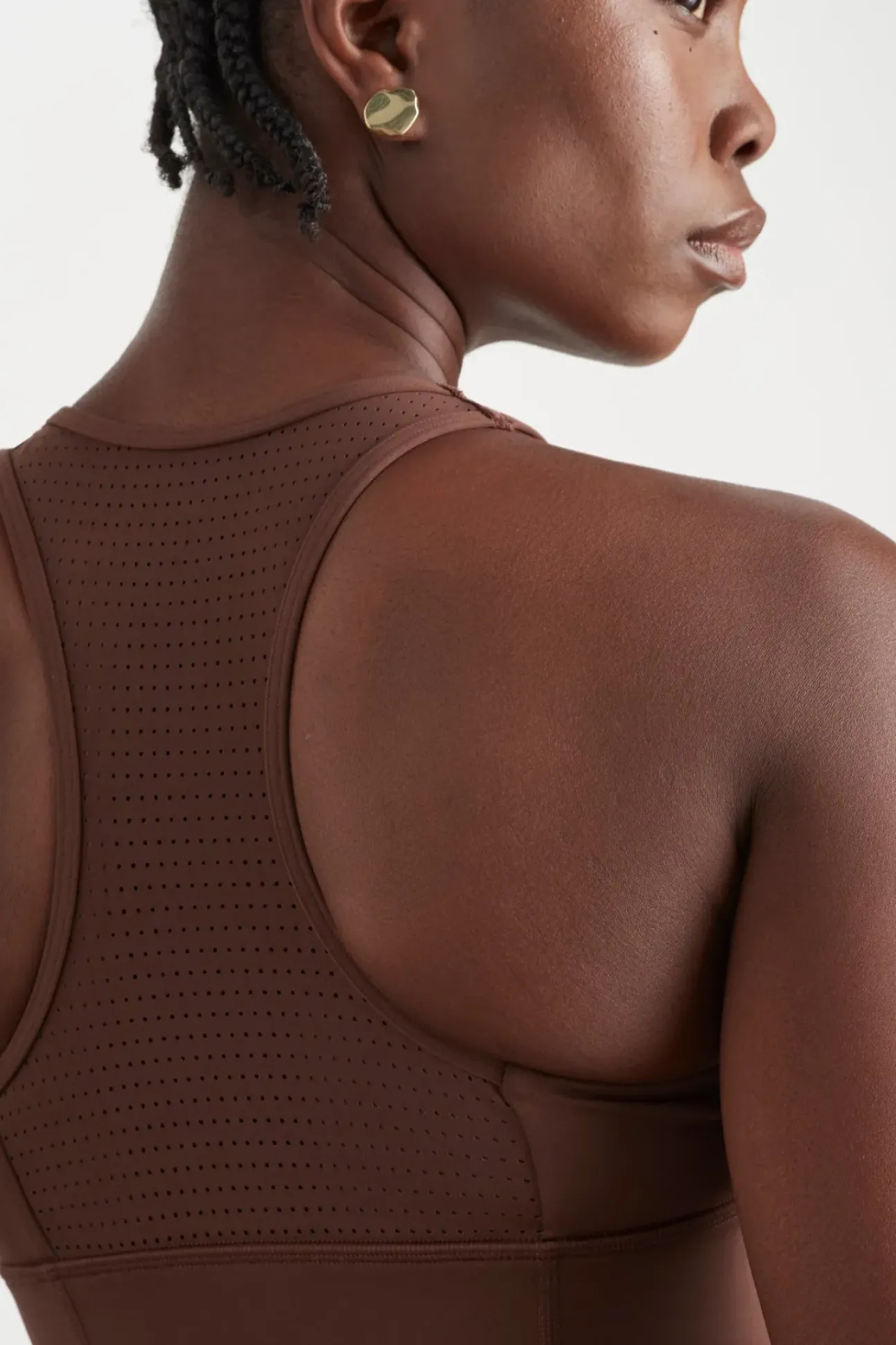 Mesh Racer Back Sports Bra 338