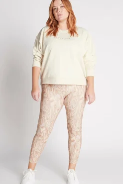 Metallic Signature Logo Crew Jumper 401