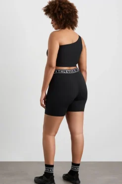 Mid Logo Elastic Shorts 607