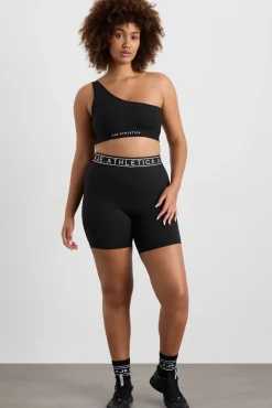 Mid Logo Elastic Shorts 607