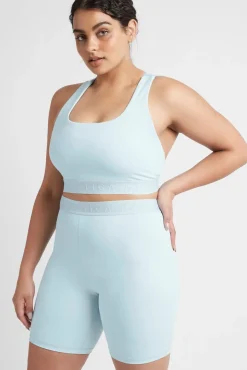 Mid Rise Logotape Shorts 607