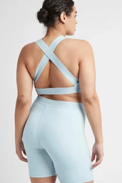 Mid Rise Logotape Shorts 607