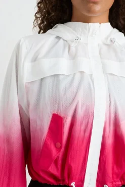 Ombre Hooded Spray Jacket 716