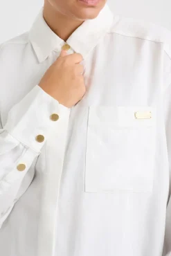 Oversized Denim Shirt 421