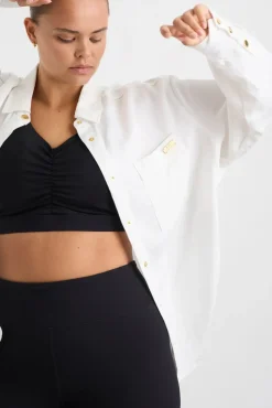 Oversized Denim Shirt 421