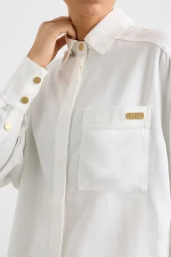 Oversized Denim Shirt 421