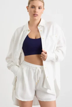 Oversized Denim Shirt 421