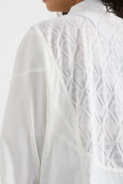 Panel Mesh Shirt 406