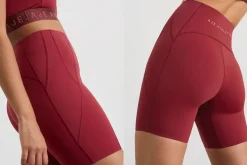 Panelled Bike Shorts 615