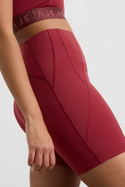 Panelled Bike Shorts 615