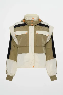 Panelled Hybrid Jacket 748