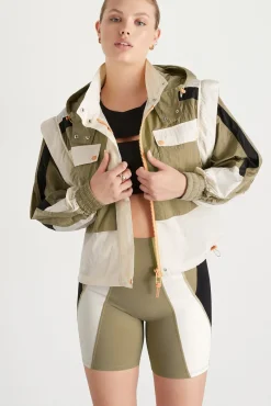 Panelled Hybrid Jacket 748