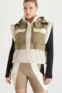 Panelled Hybrid Jacket 748