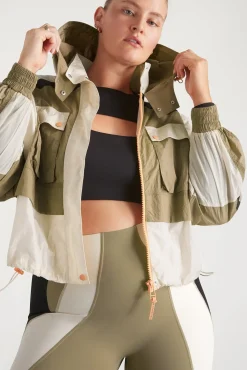 Panelled Hybrid Jacket 748