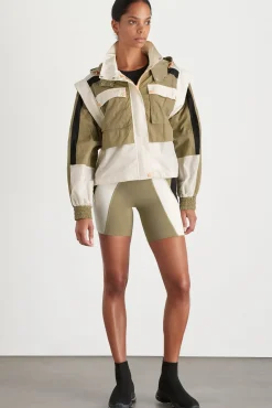 Panelled Hybrid Jacket 748