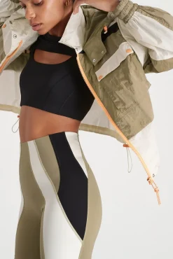 Panelled Hybrid Jacket 748