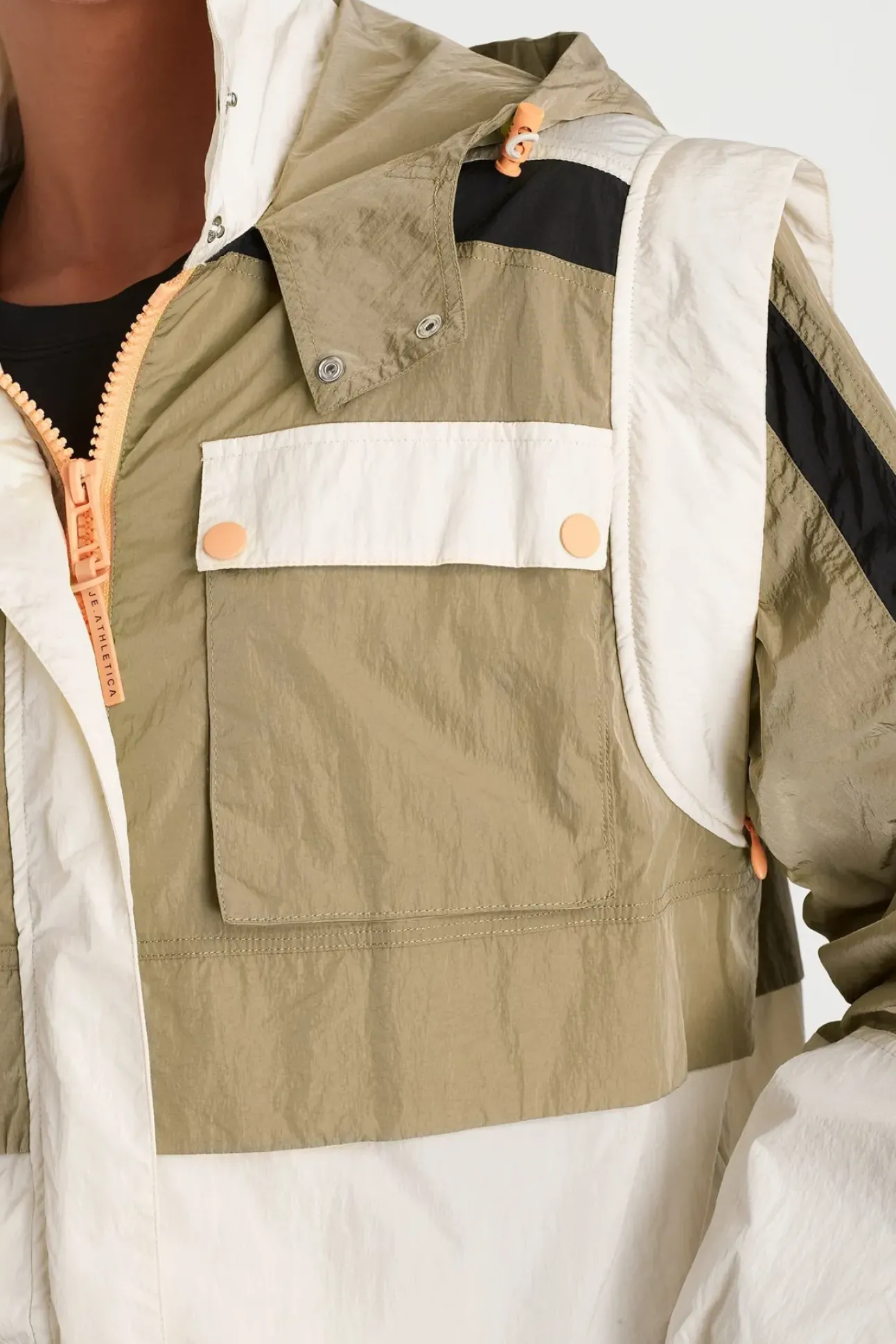 Panelled Hybrid Jacket 748