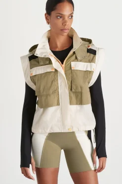 Panelled Hybrid Jacket 748