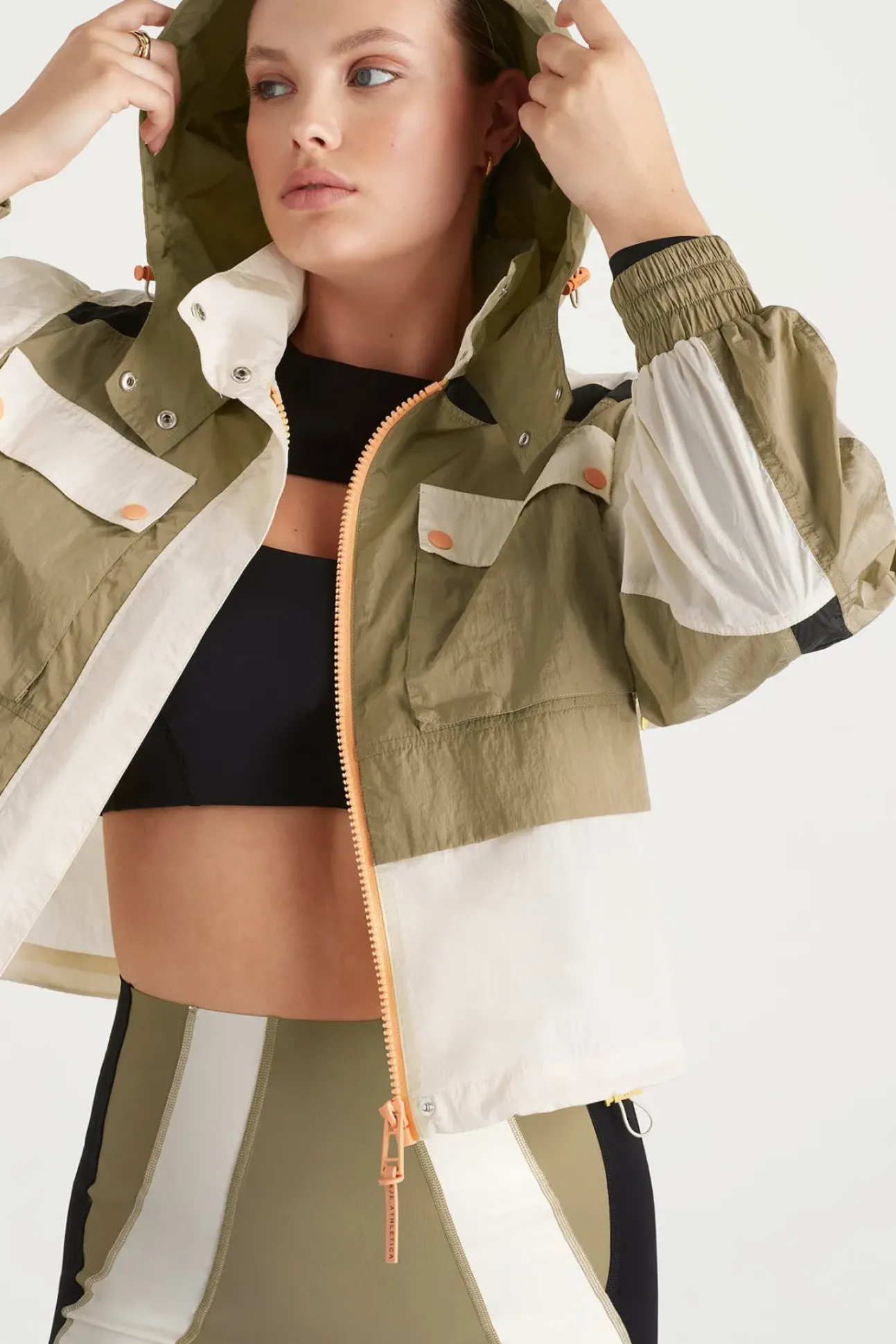 Panelled Hybrid Jacket 748