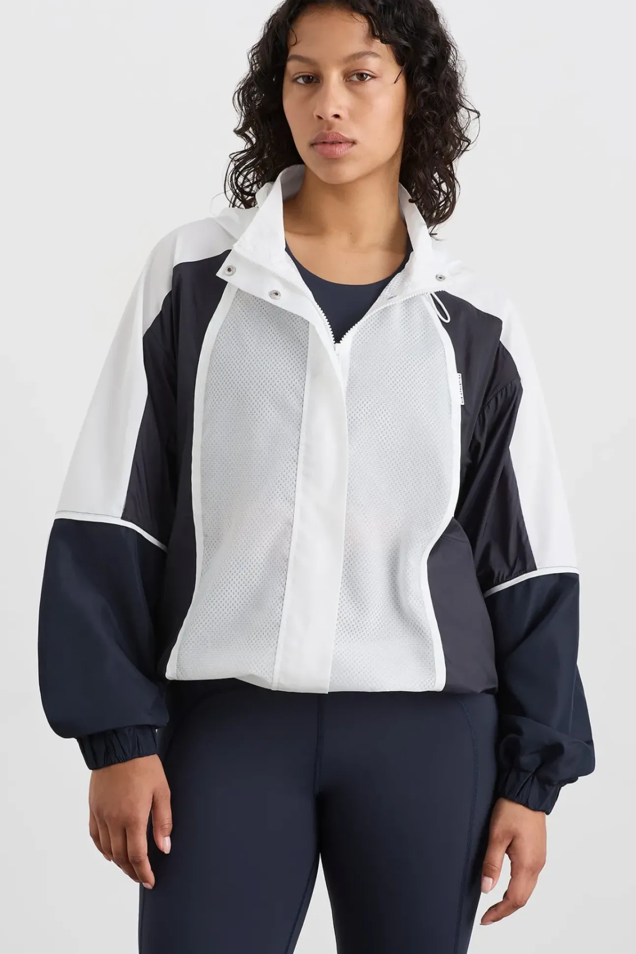 Panelled Zip Jacket 725